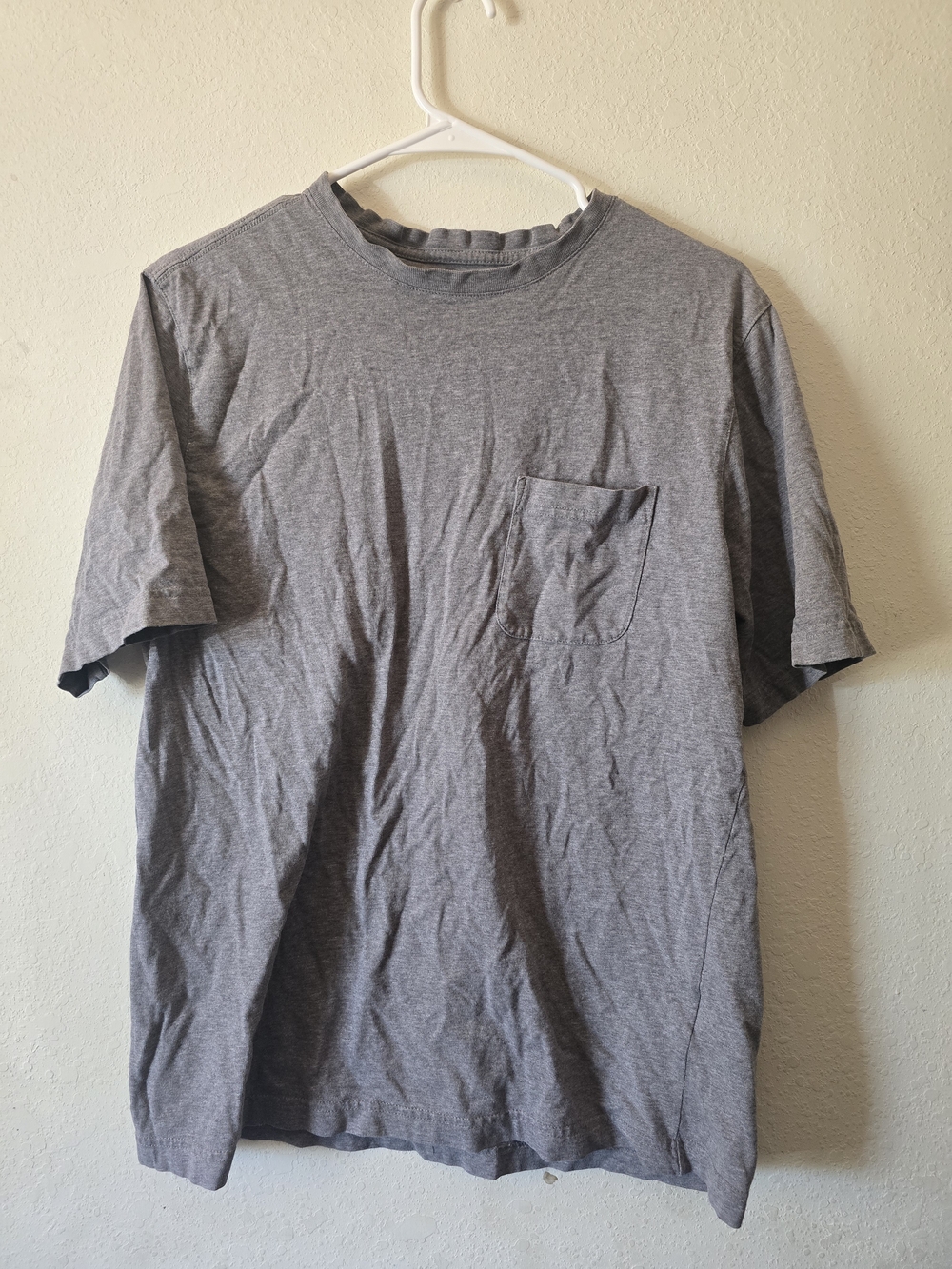 Covington Men's Short Sleeve Pocket Tee - Heather Gray